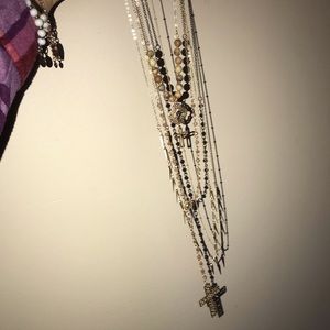 Women’s gold necklace set